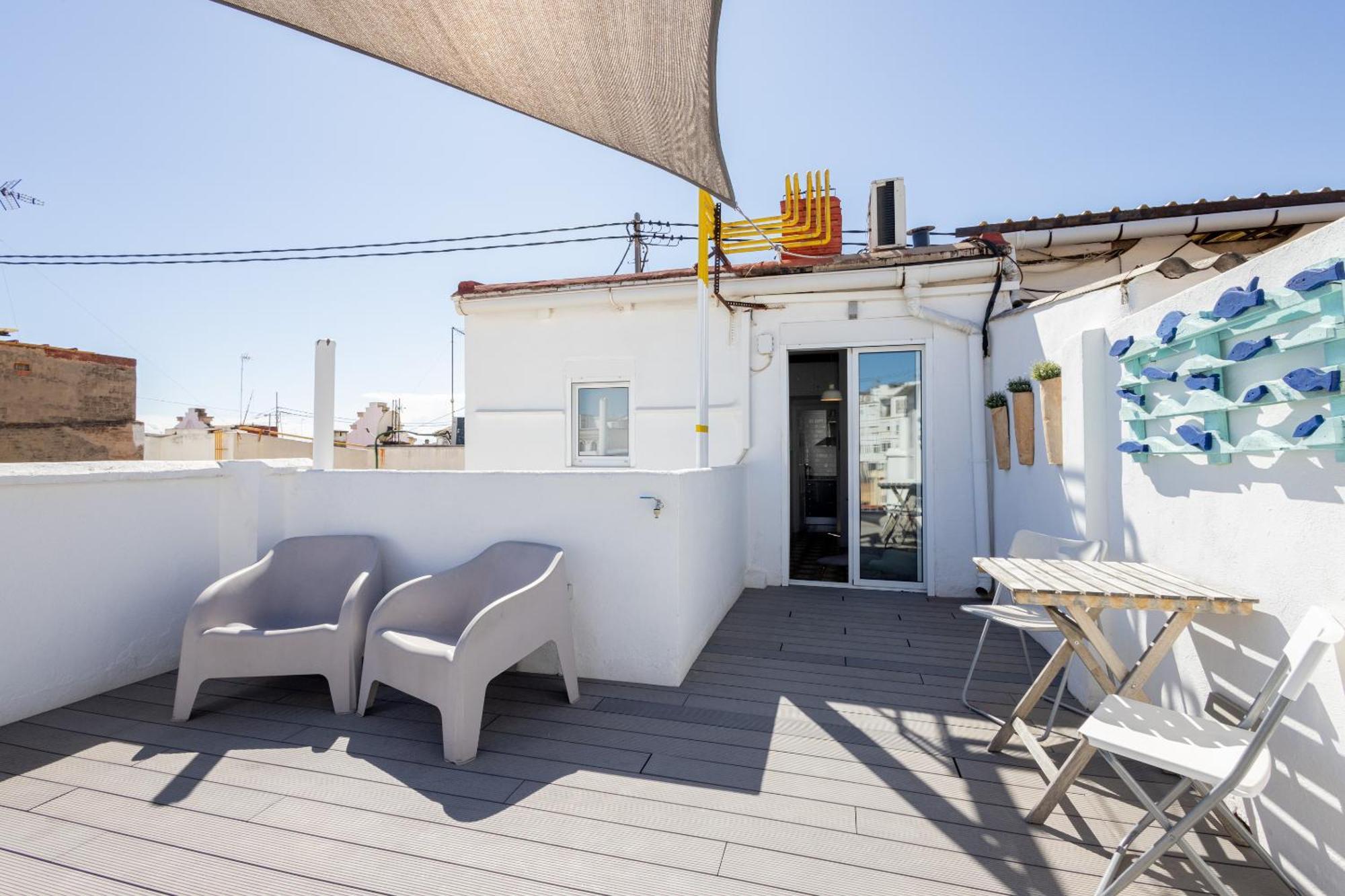 Florit Flats - Atico Oasis De Ruzafa Apartment Valencia Exterior photo
