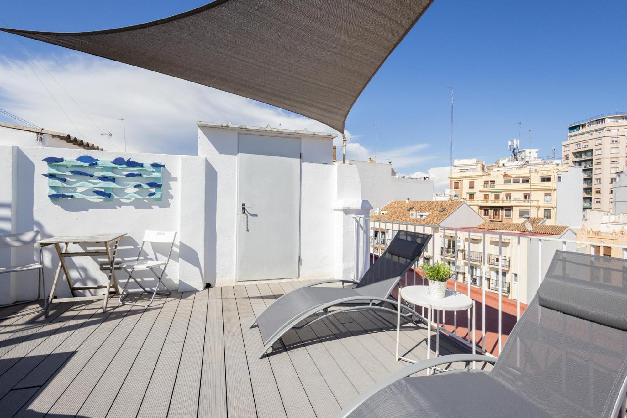 Florit Flats - Atico Oasis De Ruzafa Apartment Valencia Exterior photo